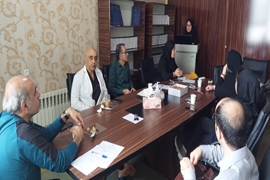 برپایی جلسه دفاع طرح تحقیقاتی دانشجوی پزشکی عمومی 